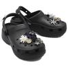 THE BEAST x Crocs Cloud EVA Simple and Stylish Hole Shoes Women's Black