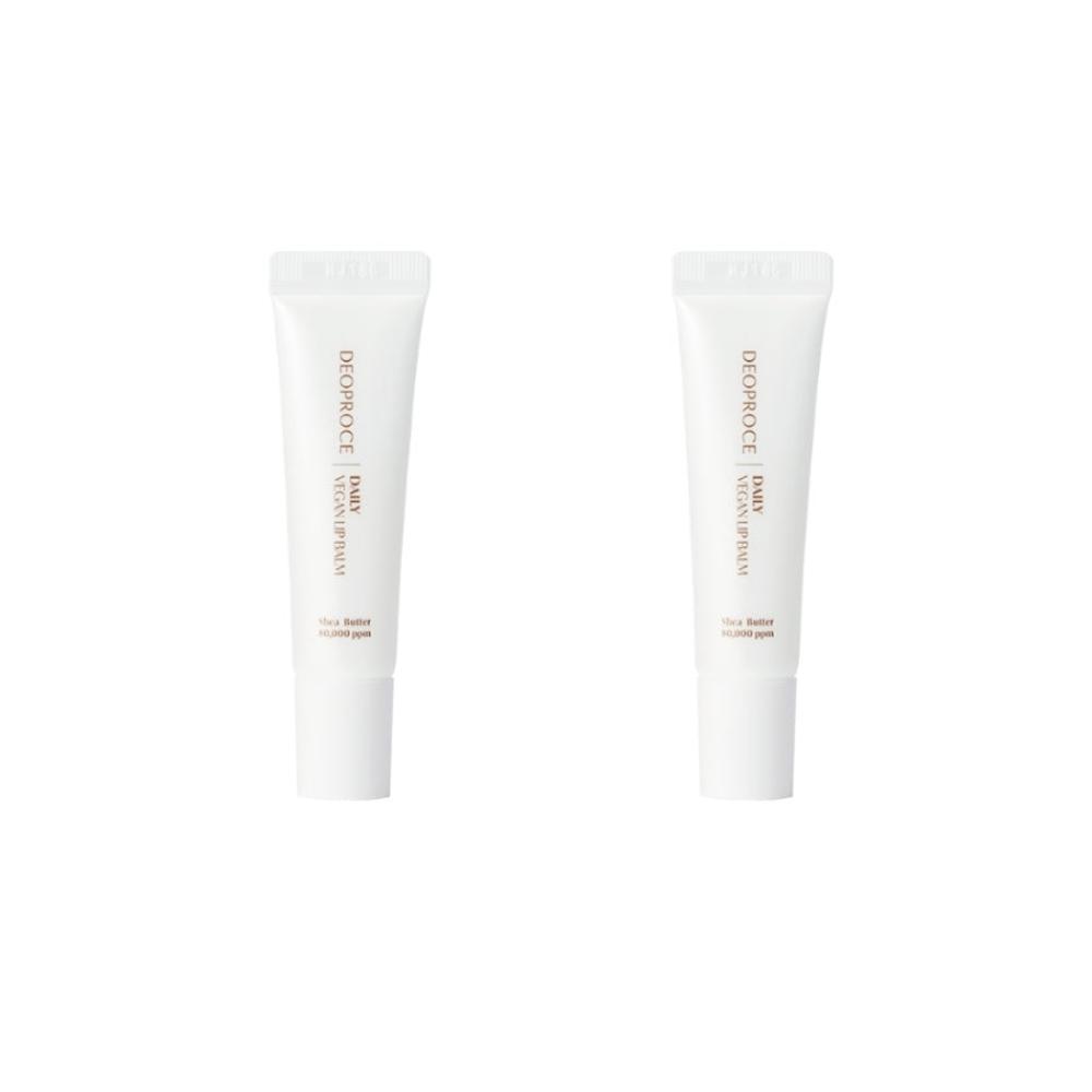 Deoproce Daily Vegan Lip Balm 10g*2Pcs/4Pcs/6Pcs/8Pcs/10Pcs