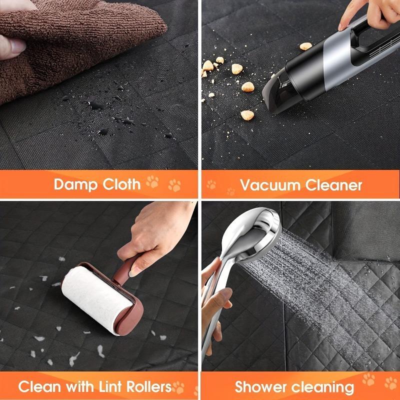 Pet Seat Cushion for Car: Rear Seat Protector for Cats & Dogs, Anti-Dirt & Anti-Bite Mat
