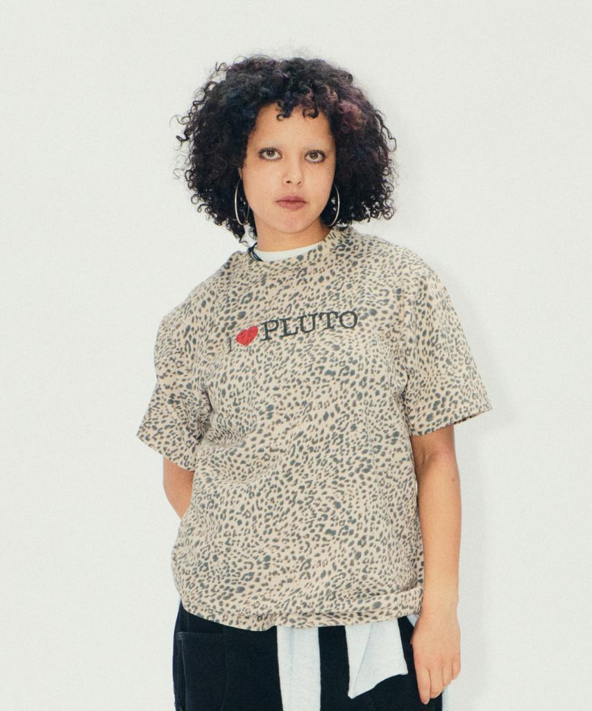 Ialtial I Love Pluto T-Shirt Leopard