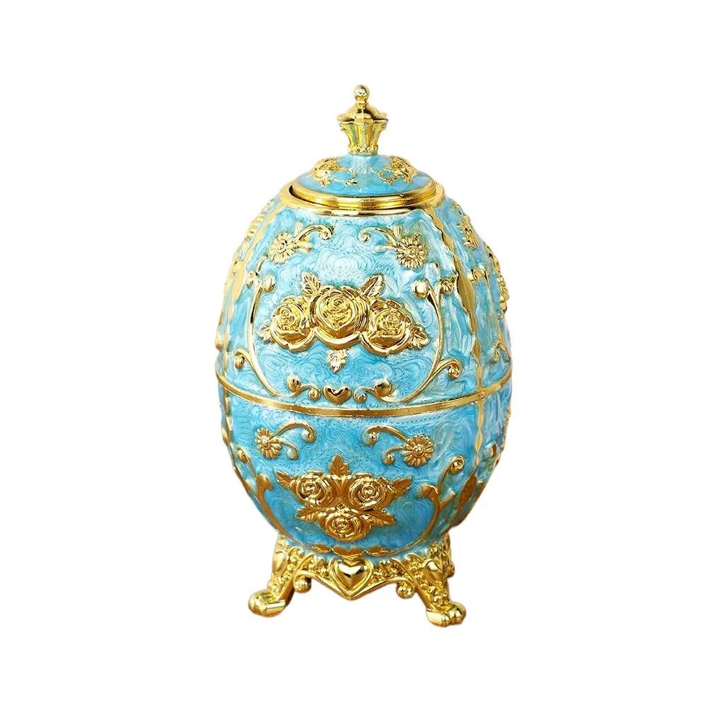 Press Type European Style Toothpick Box Light Luxury Sturdy Floral Toothpick Case Rose Pattern Automatic Toothpick Dispenser