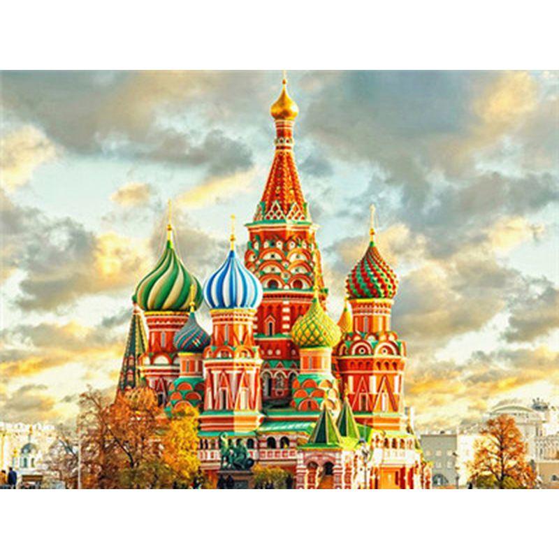 

5D Алмазная картина Уличная мозаика Вышивка крестиком Архитектура Пейзаж Алмазная вышивка Распродажа Зимний домашний декор Подарок Full Round 20x25CM