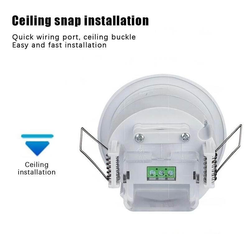 1 Piece Light Switch Lampholder For Led Lamp Bulb Automatic On/Off Ac220-240V Pir Infrared Body Motion Sensor Detector Lamp