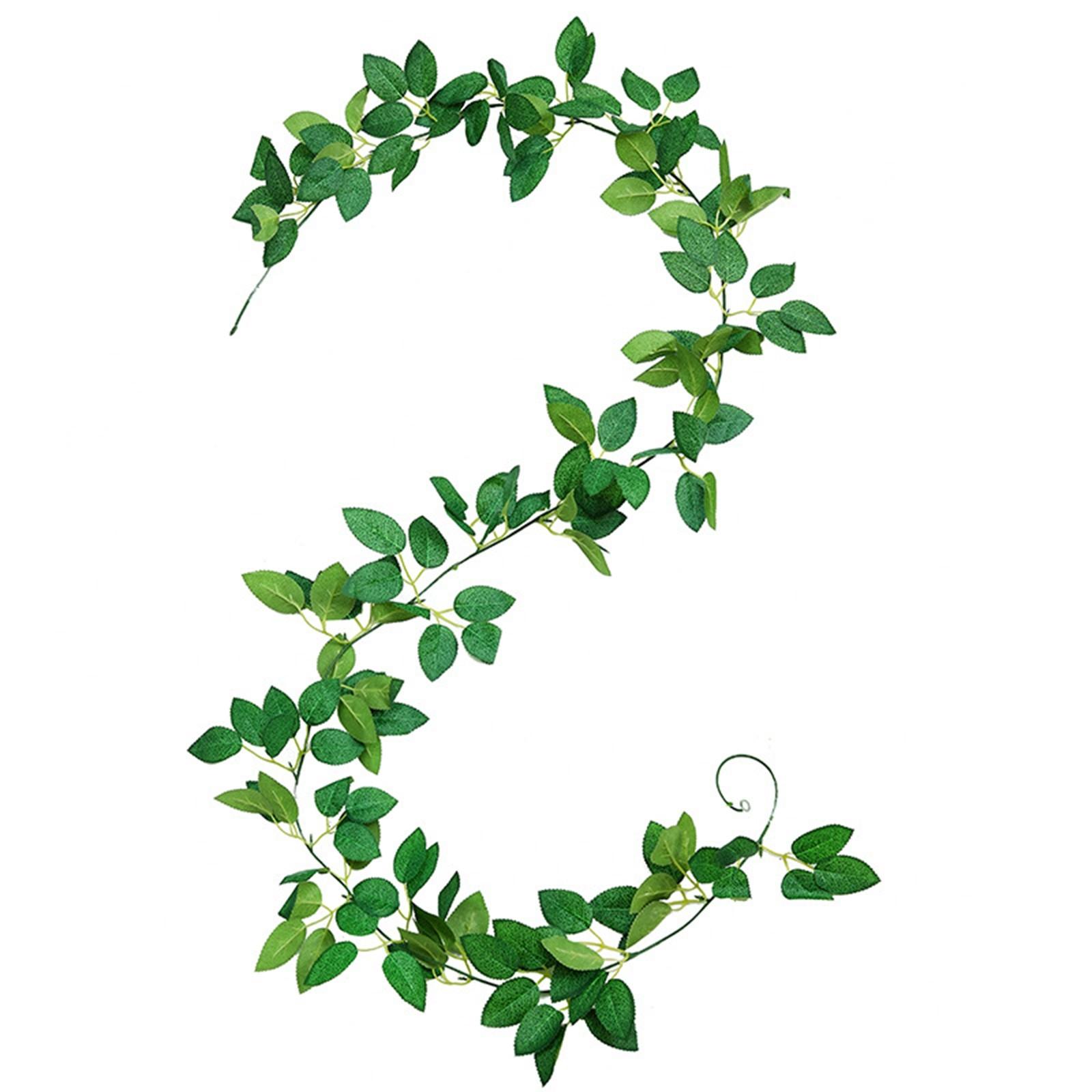 

Artificial Rattan For Holiday Decoration Hanging Flower Wreaths The Outside Wall And Courtyard Decoration One Size зелений