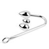 Adult Sex Product Stainless Steel Hook Anal Hook Removable Anal Hook Large, Medium and Small Replaceable Hook