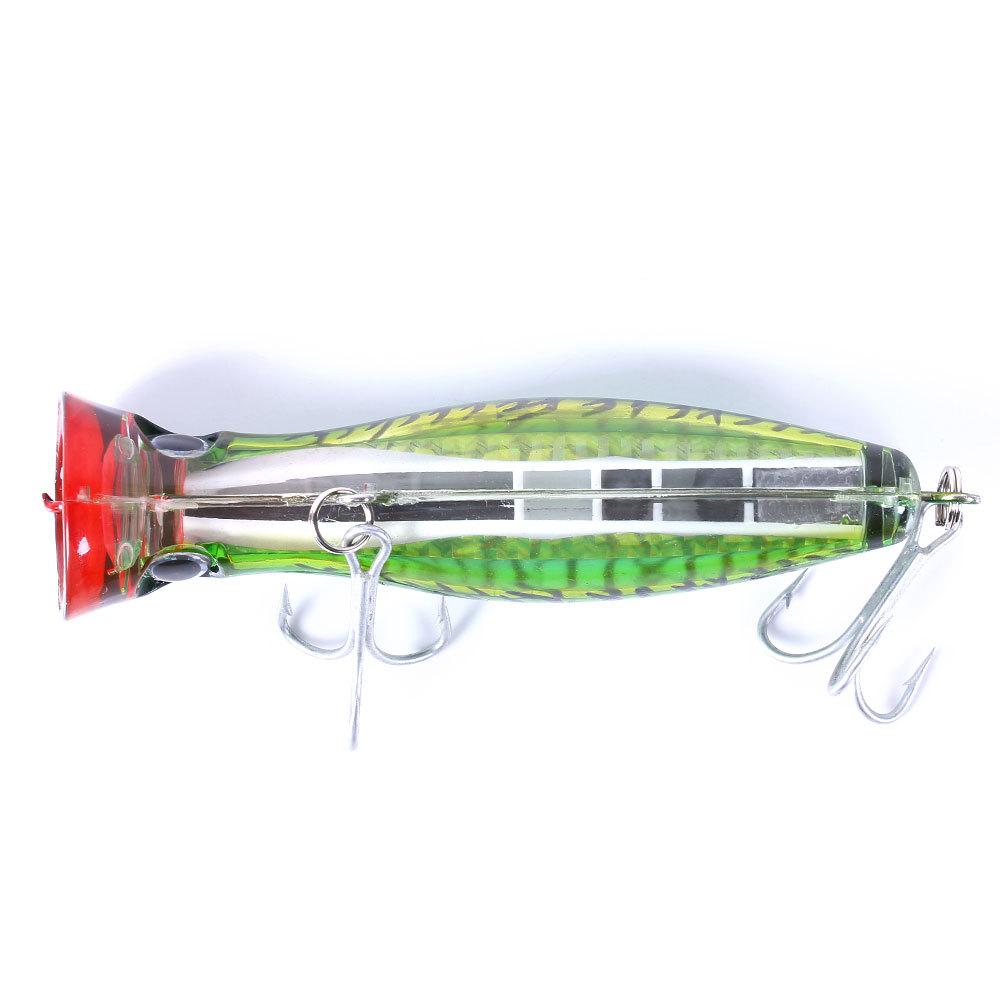 Fishing Lures Topwater Popper Bait Hard Bait Artificial Wobblers Plastic Fishing Tackle with Hooks
