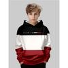 Children's Clothing, Boys' Hoodies, Long Sleeved 3D Printed Spring and Autumn Casual Outdoor Fashion Tops