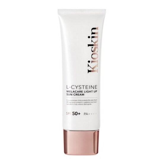 KIOSKIN L-Cystine MelaCare Light-Up Tone-Up Sunscreen with Patent Ingredients, Pigmentation & Age Spot Care, Non-Sticky Formula – 50ml