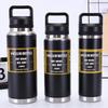18oz/26oz/36oz 304 Stainless Steel Thermos Bottle With Handle Hot And Cold Outdoor Portable Camping Travel Drinking Water Bottle