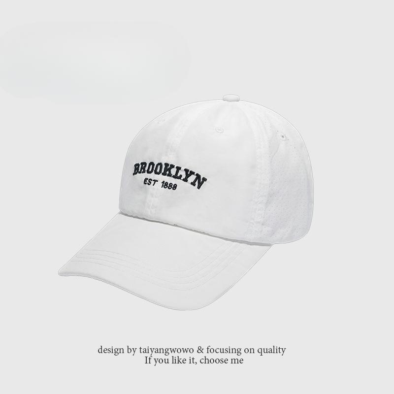 Quick drying Mesh Baseball Hat for Women In Spring and Summer Breathable Sun Hat Thin Soft Top Baseball Hat Outdoor Hat Men's Trendy