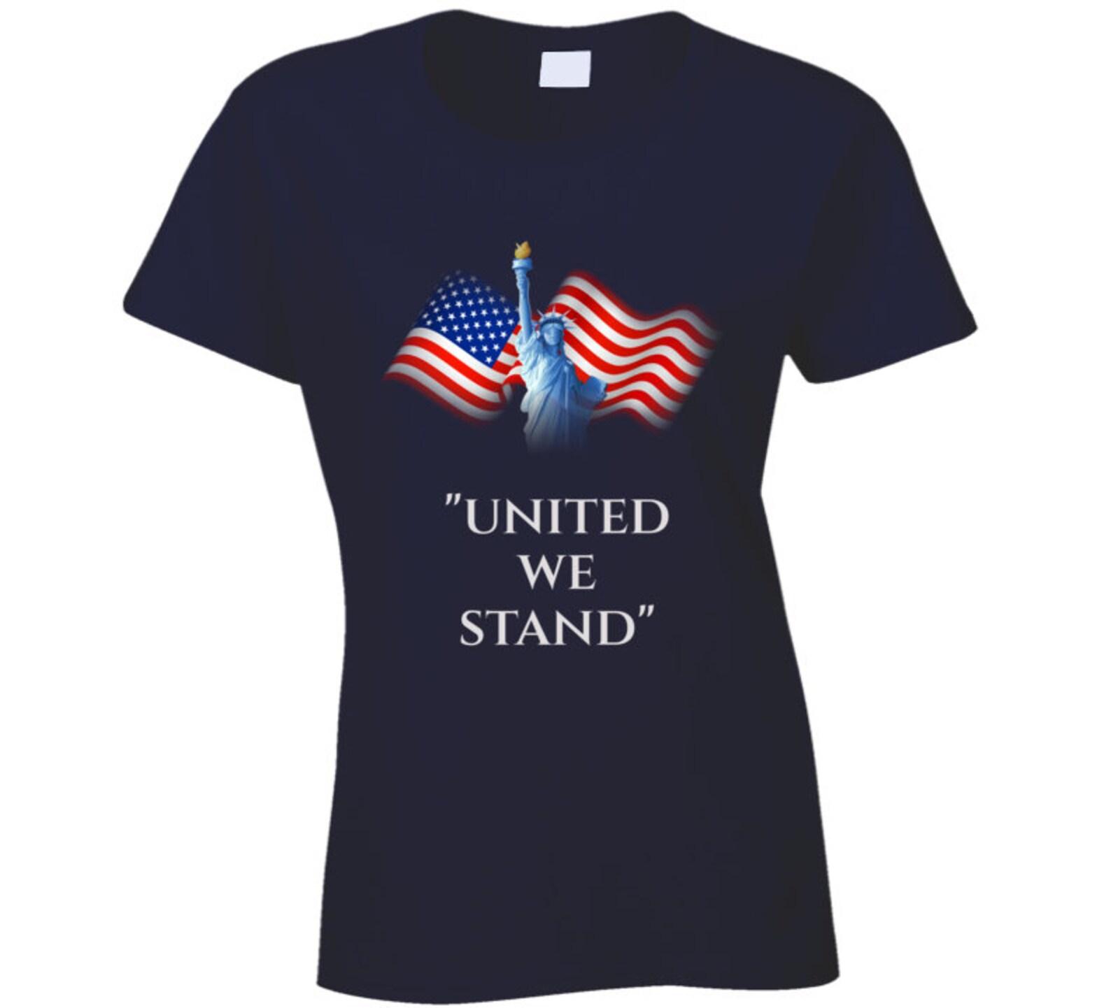 United We Stand Ladies T Shirt XL