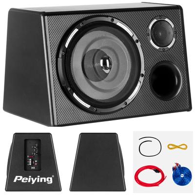 Car Subwoofer Bass Box Tube Peiying 10"" 200 W