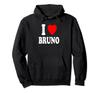 I Heart (Love) Bruno Cute Matching Couples Hoodies