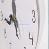for Creative Wall Clock Decorative Walking Man in Suit Wall Art Clock Home Decor D57B