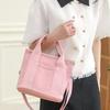 Canvas Strapazierfähige Damen-Tasche mit Top-Griff, Mädchen-Umhängetasche, große Kapazität, Tote-Handtaschen, weibliche Reisetasche, tragbare Mama-Tasche