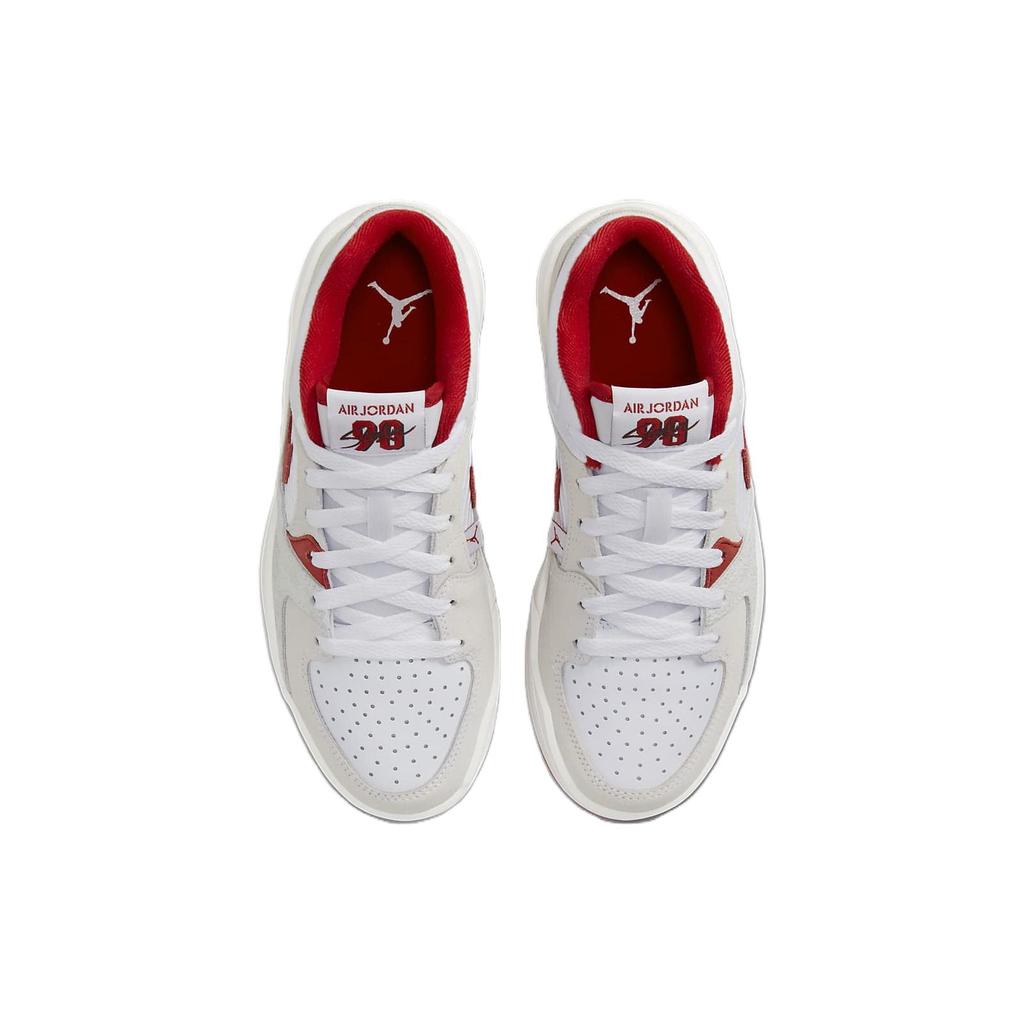 (GS) Air Jordan Stadium 90 'White Sail Varsity Red' Kids' DX4399-106