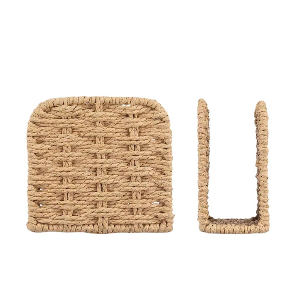 No-Slip Standing Paper Dispenser Upright Design Paper Towel Container Tissue Storage Rack Desktop