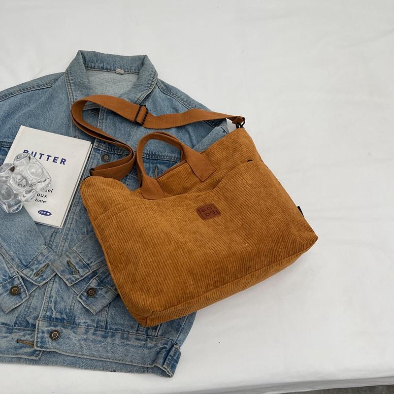 Sac à Main En Velours Côtelé Pour Femme, Fourre-tout, Sac Seau, Sac à Bandoulière Acheter à Prix Bas - Livraison Gratuite, Avis Réels Avec Des Photos