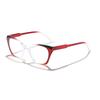 Fashion Cat's Eye Collide Color Anti Blue Light Glasses Men Women Retro PC Frame Outdoor Travel Party Eyeglasses