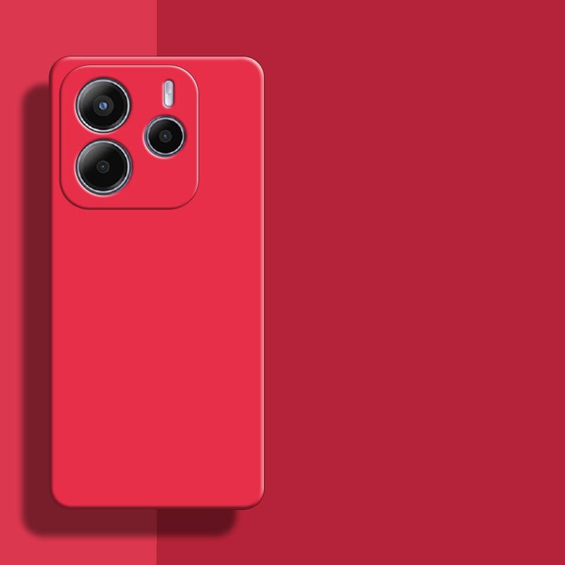 Para Capa Redmi Note 14 Para Redmi Note 14 4G 5G Global Capa Original Borracha de Silicone Líquido À Prova de Choque Bumper Para Redmi Note 14