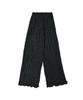 STARRYEYED Daily Pleated Elastic Waist Pants (Black)