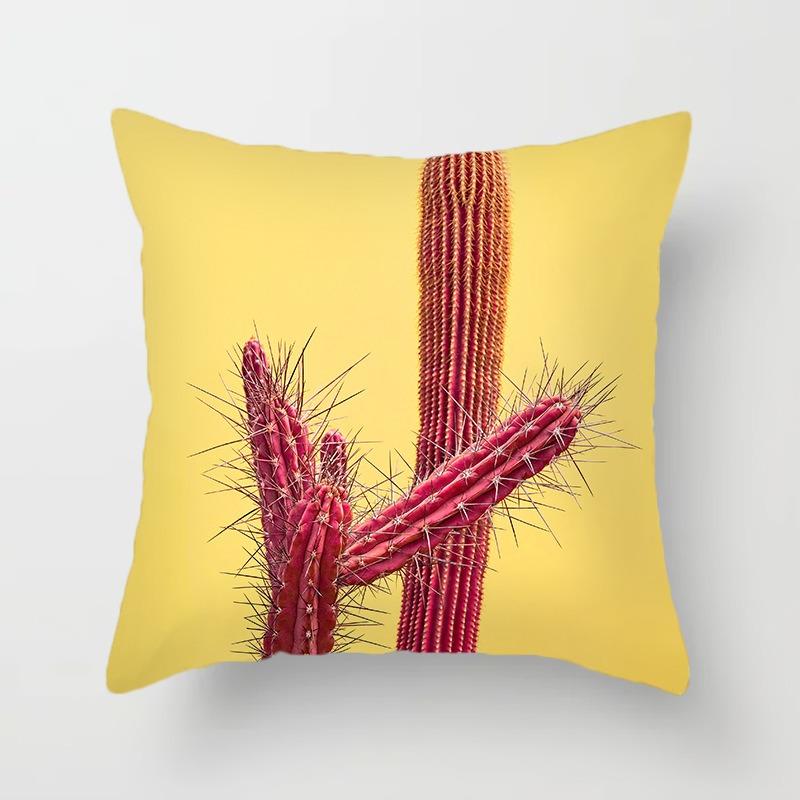 

Juste de coussin à motif de plantes fraîches, taie d oreiller de luxe, декорация бюро, дом 40x40cm