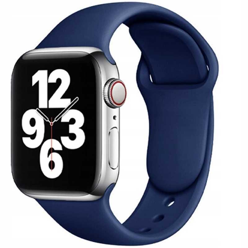 Sc Silicone Band Aw 38/40/41 Navy Blue