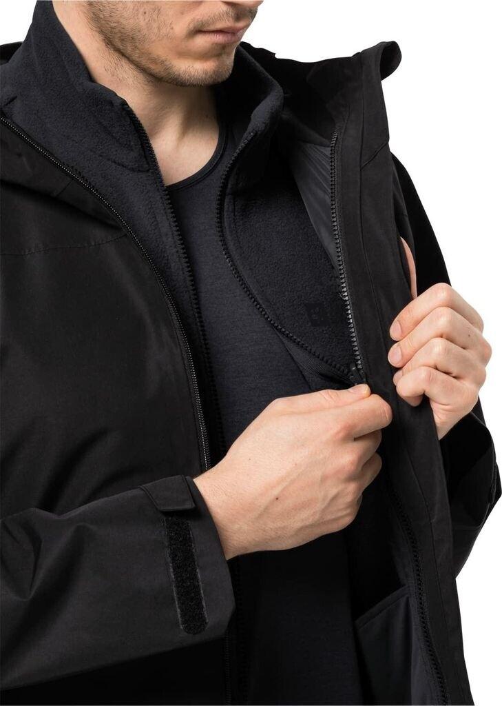 Jacke Jack Wolfskin Waldsteig FZ Weste M schwarz