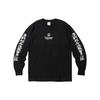 X Blackmeans L/S T-Shirt 'Black White' Men's SUP-FW23-242