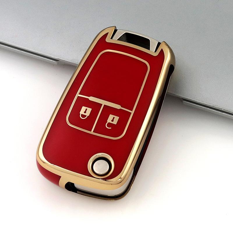 For Buick Yinglang Car Key Set GT LaCrosse Encora Folding Protective Case Chevrolet Malibu Buckle