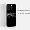 Maneskin Cool Band Pattern Design Phone Case For iPhone 16 16e 15 14 13 12 11 Plus Mini Pro Max Soft Black Shockproof Cover