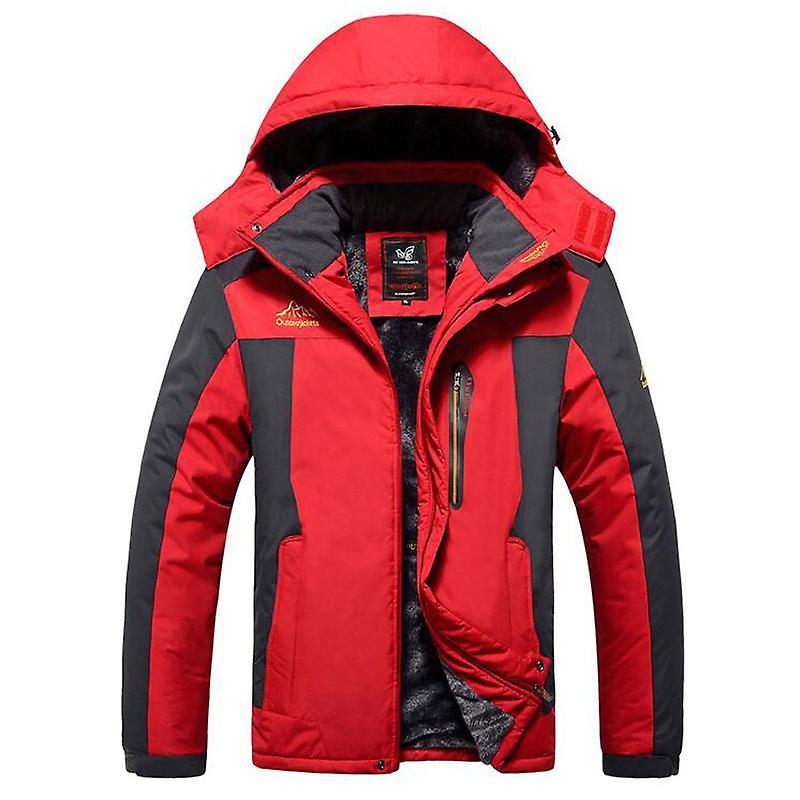 Winter Jacket Men Thick Windproof Waterproof Fleece Jackets Mens Milit