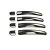 Cover Trim Black Steel Side Smart Door Handle Fit For Volkswagen Jetta 2012-2018