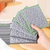 Silver Thread Double-Sided Cotton Dishcloth & Scouring Pad
