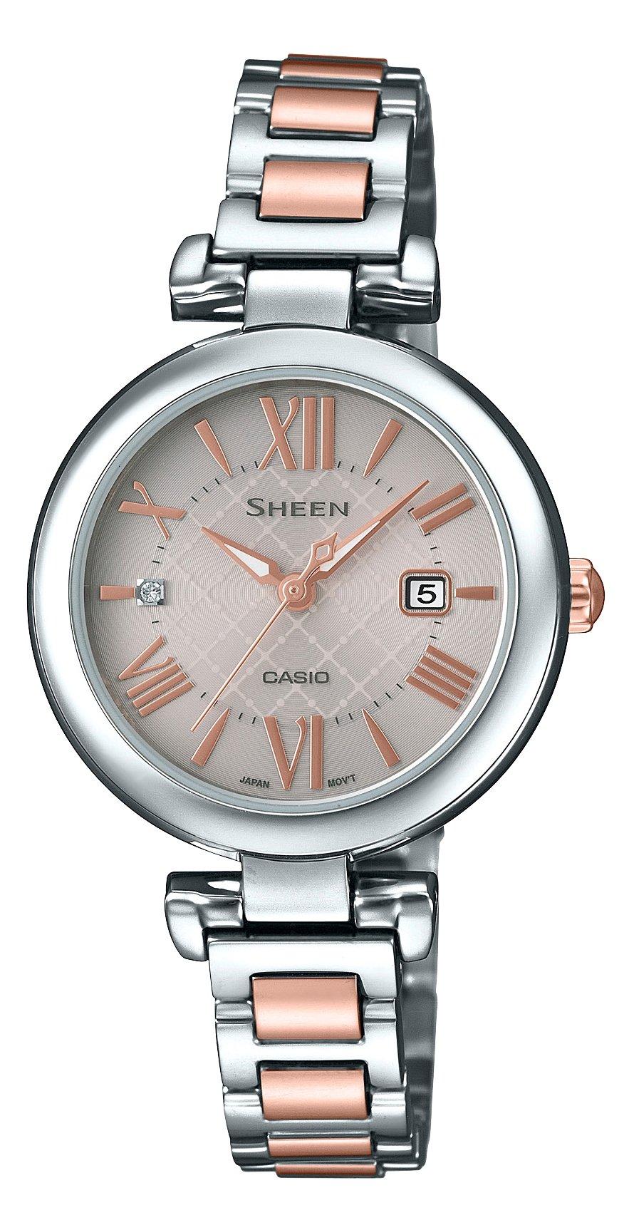

Watch Scene Solar Silver [Casio] [] SHS-4502SPG-9AJF Women s
