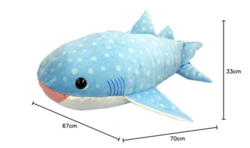 Naito Design Underwater Walk Fluffy XL Whale Shark
