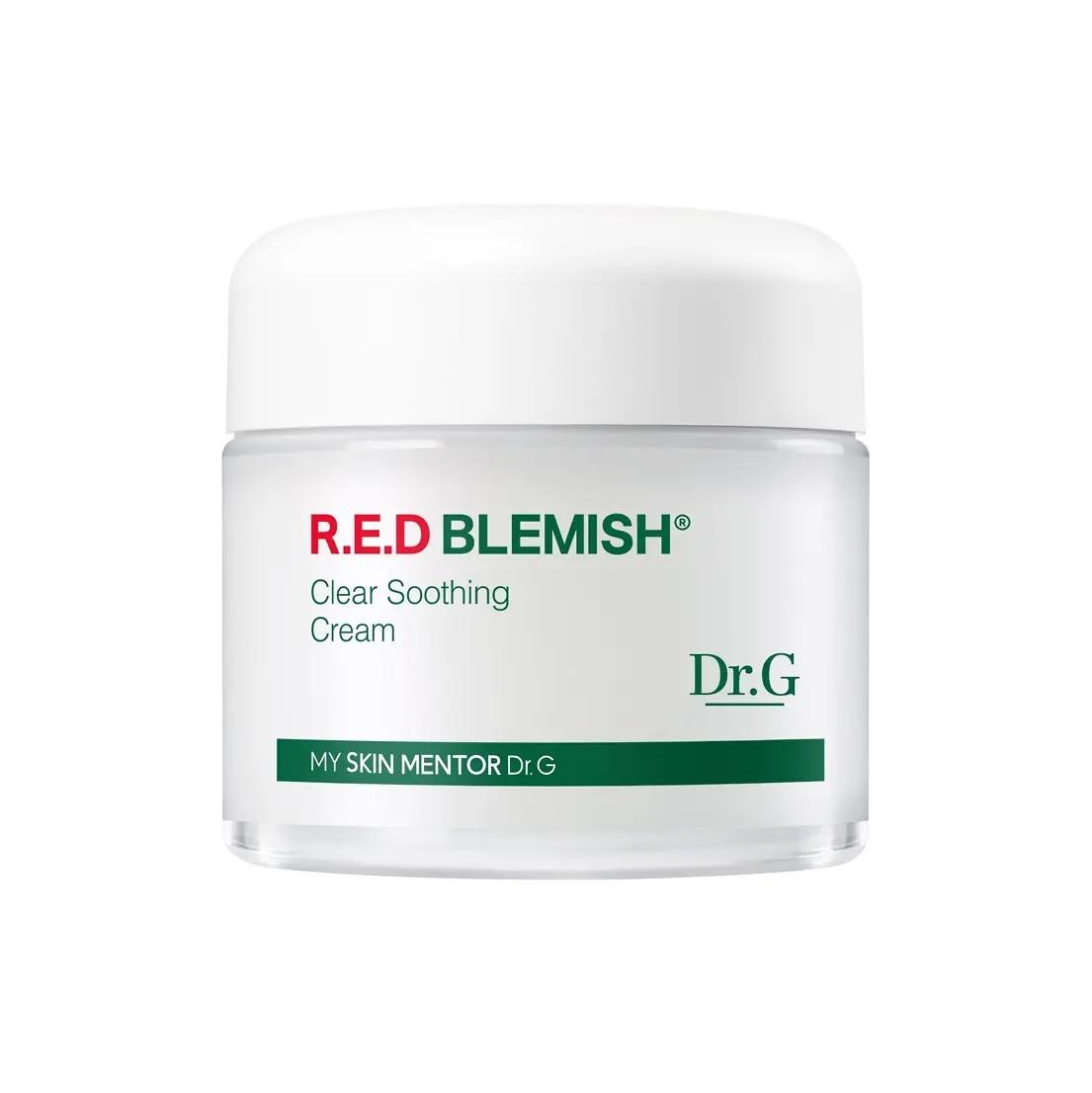 Dr.G Red Blemish Clear Soothing Cream 100ml Centella Calming Moisturizer