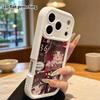 Phone Case: 2D Flat, Suitable for iPhone 18 17 16 15 14 13 12 Pro, Cartoon-style Girl, Perfect Holiday Gift for Christmas and Halloween