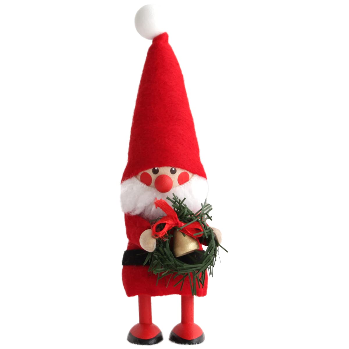 

NORDIKA nisse Nordica Nisse Christmas Wooden Doll with a Wreath (Santa / NRD120505)