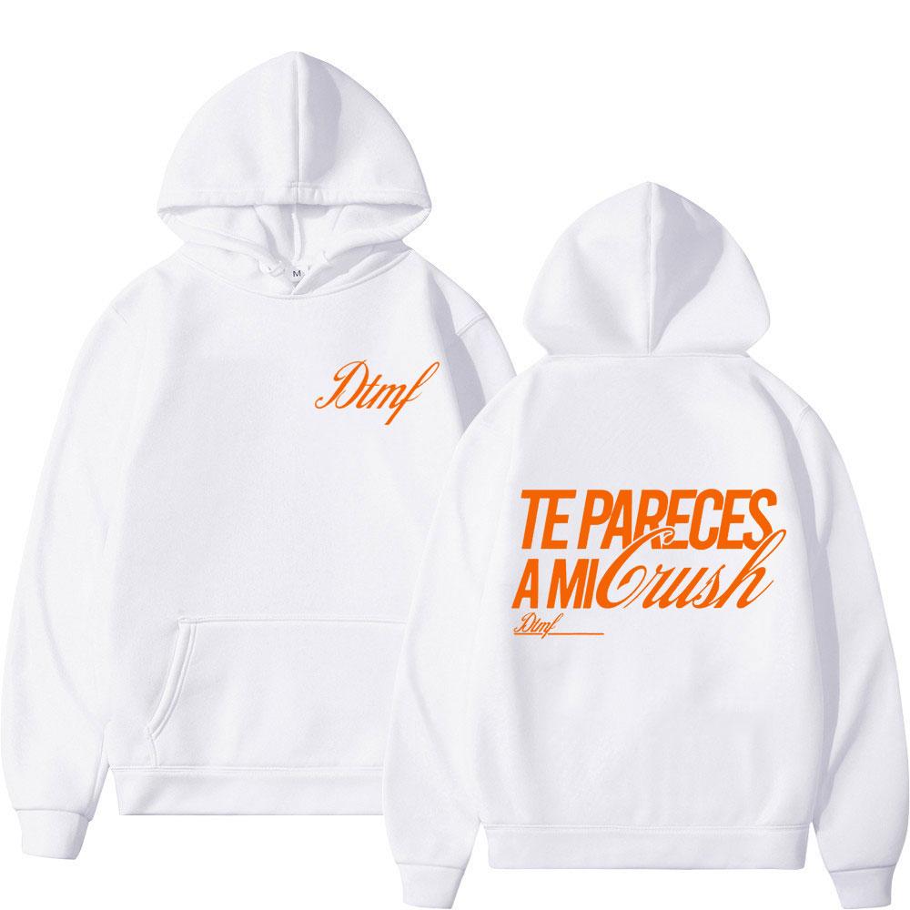 Rapper Bad Bunny Fashion Graphics Hoodie Unisex Fashion Casual Pullover Long-sleeved Loose Casual Harajuku Aesthetic Hoodies