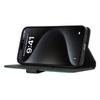ABEEL For iPhone 16 Case Color Splicing Leather Flip Phone Cover RFID Blocking