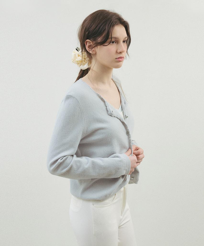 HANE Bloom Lace Cardigan_Pastel Blue