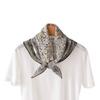Spring and summer new French light luxury silk georgette silk scarf women's versatile fashion high-end mulberry silk square scarf shawl