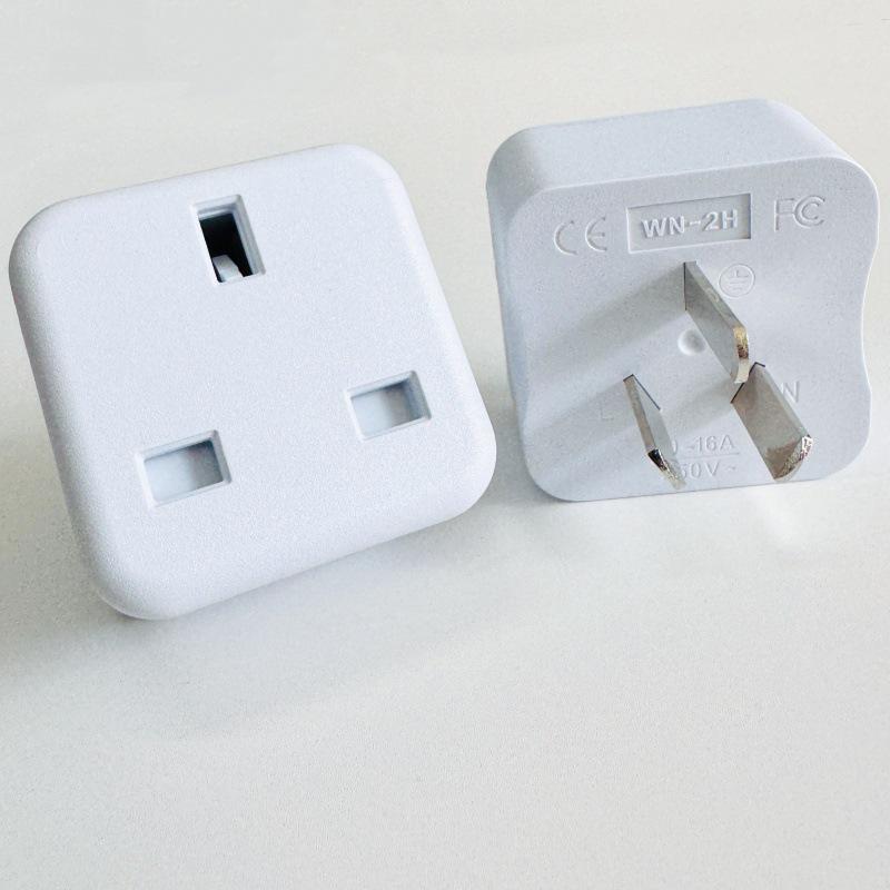 Apple UK to China 10A Plug Adapter: Hong Kong to Mainland socket converter