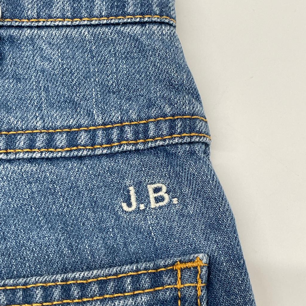J.B.ATTIRE JBS-2411 FADED INDIGO RIVE GACHE DENIM Bottoms O Indigo blueUsed