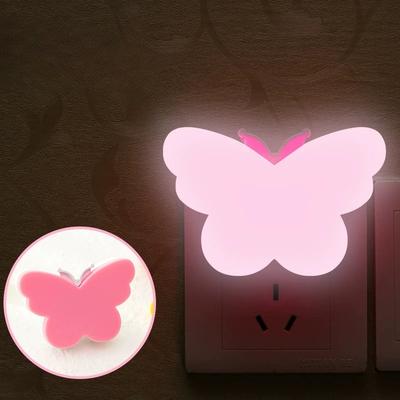 Butterfly Night Light US Plug Into Wall Auto Dusk To Dawn Smart Sensor Night Light for Living Room Bedroom Bathroom Kids