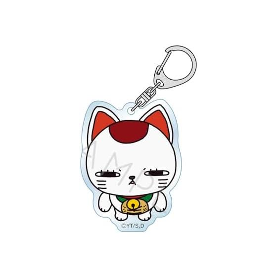 TV Anime Dandadan Turbo Babaa [Maneki-neko] Acrylic Keychain (approx. 7cm square, transparent acrylic)
