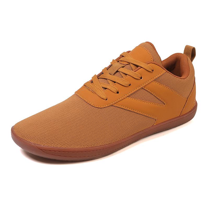 

2024 новые широкие туфли для мужчин и женщин, повседневная обувь для фитнеса в помещении, удобная и дышащая обувь с плетеной тканью 42 темно-коричневого