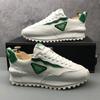 Fashion Men Sneakers White Mesh Casual Shoes Lac-up Mens Shoes Lightweight Vulcanize Shoes Walking Sneakers Zapatillas Hombre
