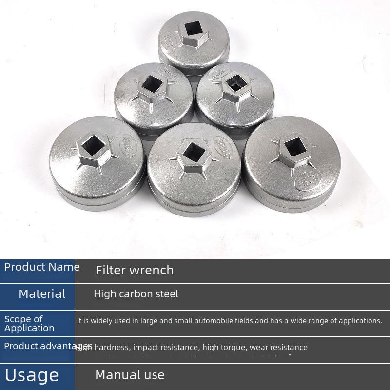 Cheie pentru filtru de ulei cu capac din aluminiu pentru filtre 901/902: Instrument de îndepărtare tip bol